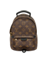 Mini Palm Springs Backpack, &pound;1,100, Handbags, Brown, Canvas, Front view